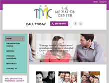 Tablet Screenshot of mediationctr.com